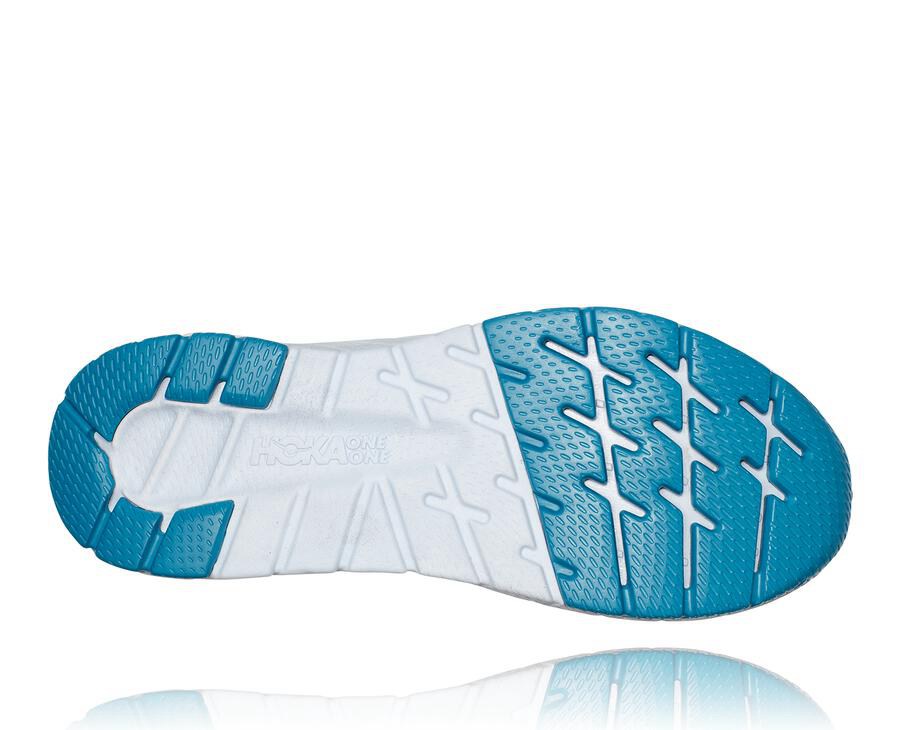 Tenis Hoka One One Hombre Blancos/Azules - Cavu 3 - ETUA24193